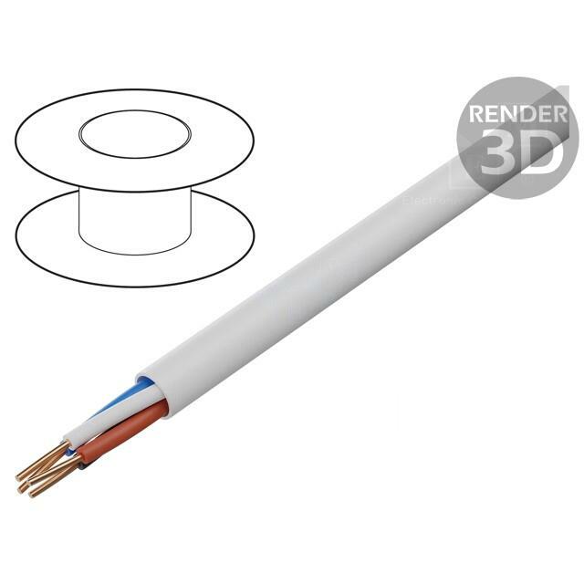 Wire; BiTprotect; YTDY; 4x0.5mm; round