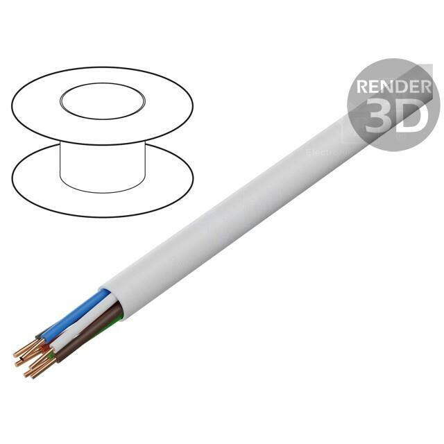 Wire; BiTprotect; YTDY; 6x0.5mm; round