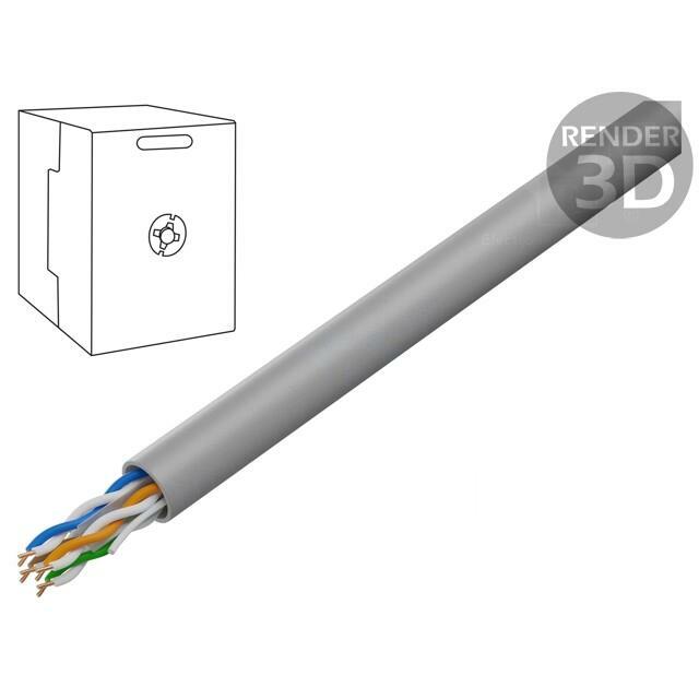GEMBIRD Wire; Cablexpert; U/UTP; Cat 6