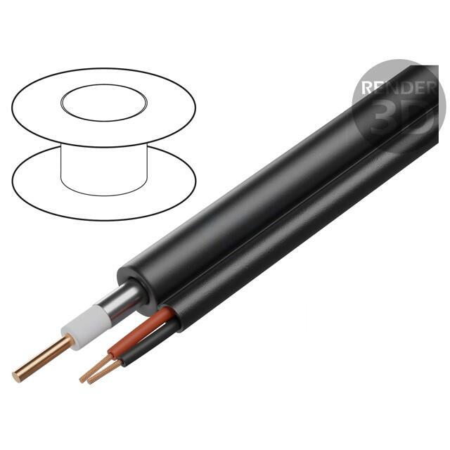 GEMBIRD Wire: coaxial; hybrid,RG59; Cablexpert