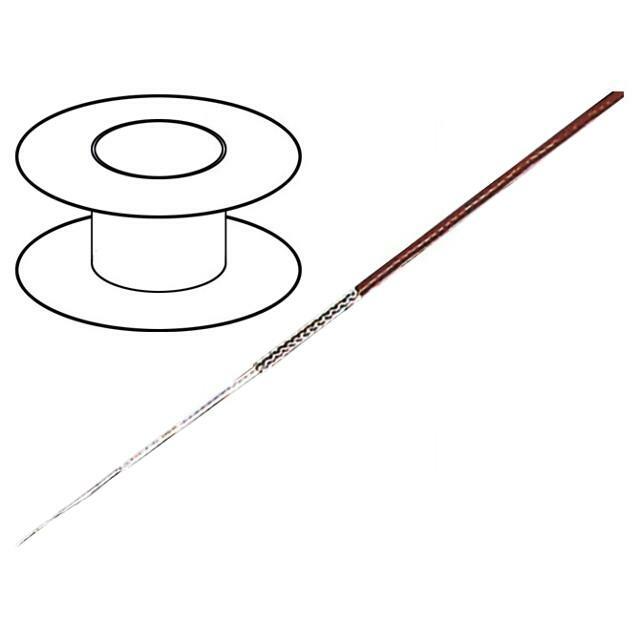 HELU Wire: coaxial; RG178B/U; 1x7mm; stranded