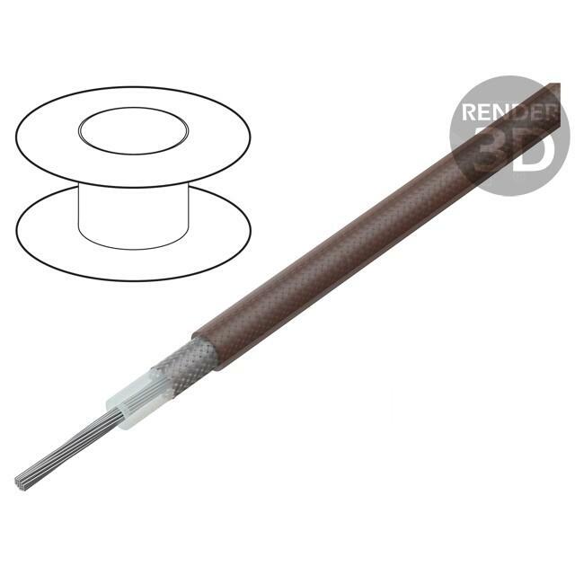 Wire: coaxial; RG179B/U; 1x7mm; stranded; CCS