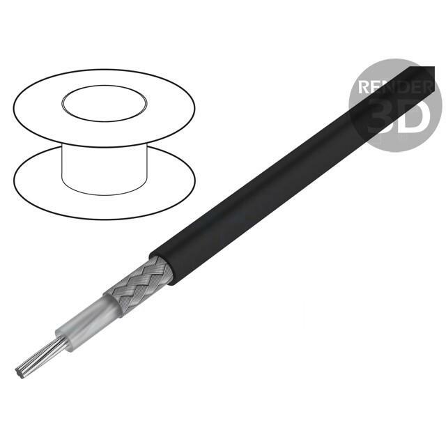 HELU Wire: coaxial; SKT58/50; stranded; Cu