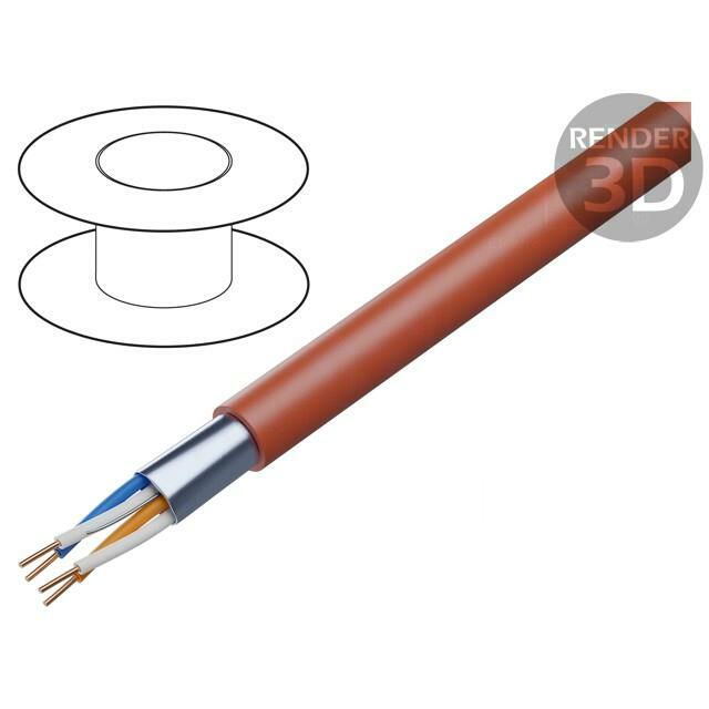 TECHNOKABEL Wire: control cable; YnTKSYekw; 2x2x1mm