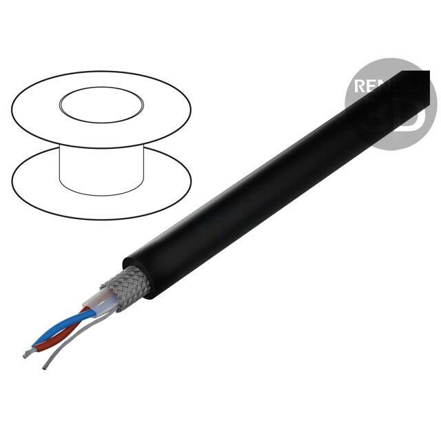 TASKER Wire: DMX; 2x0.35mm2; stranded