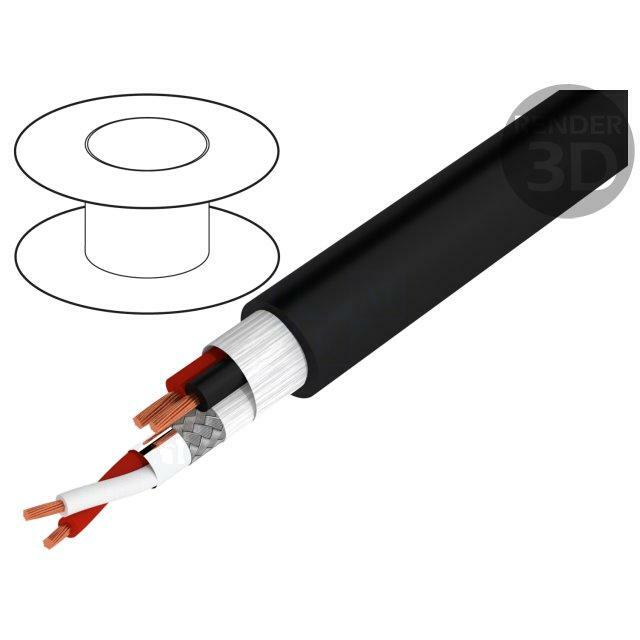 Wire: DMX; HELULIGHT®; 1x2x0.24mm2,2x1mm2