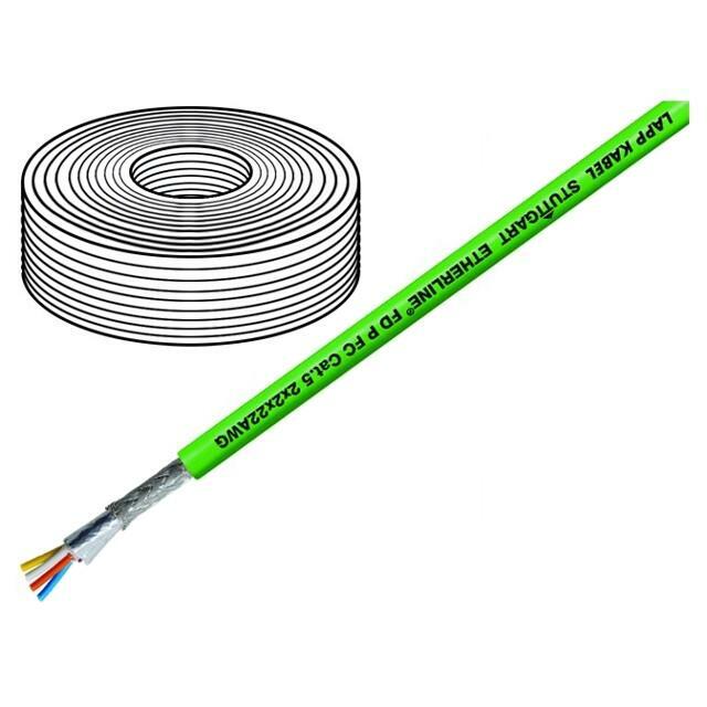LAPP Wire; ETHERLINE® Cat.5e; 2x2x22AWG
