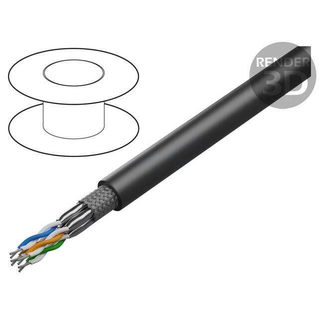 HARTING Wire; EtherRail®; 4x2x24AWG; railway industry