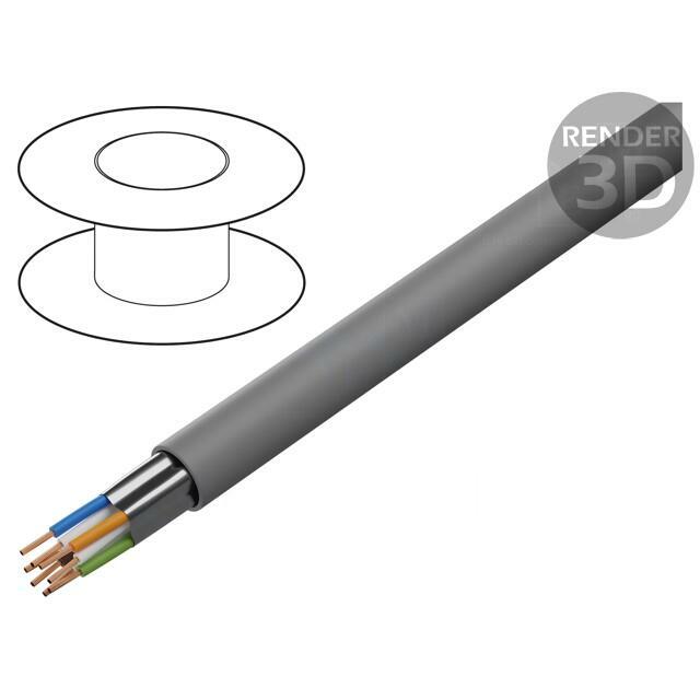 GOOBAY Wire; F/UTP; Cat 5e; 4x2x26AWG
