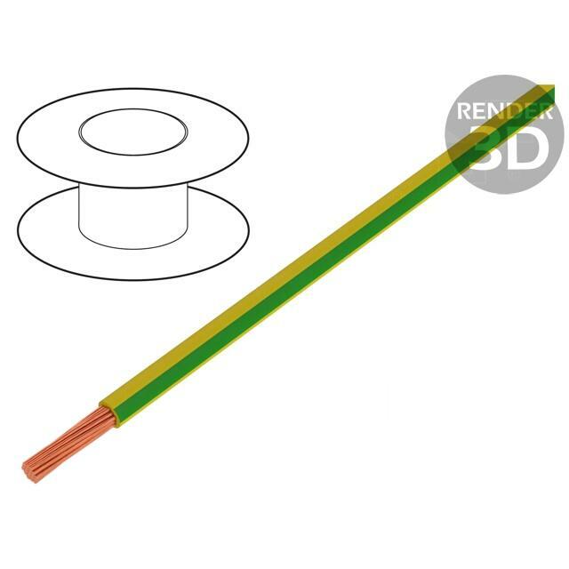 STAUBLI Wire; Flexi-S/POAG-HK; stranded; Cu; 6mm2