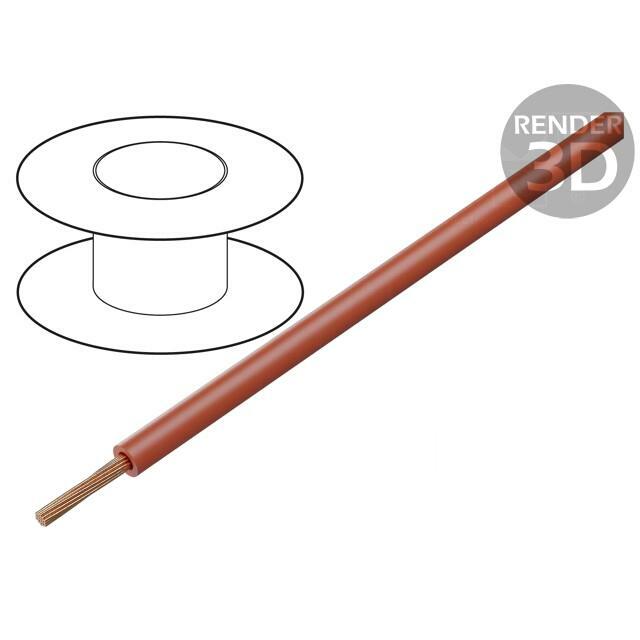 STAUBLI Wire; FlexiPlast-1V; 1x2.5mm2; stranded