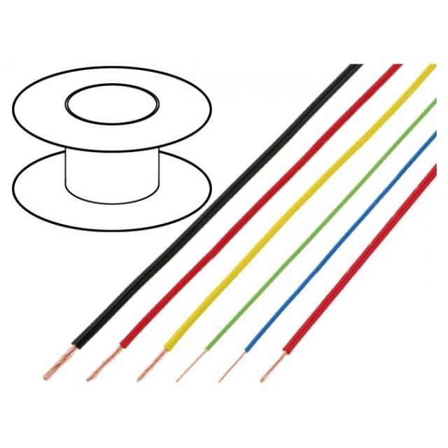 BQ CABLE Wire; FLRYW-A; 1x1mm2; stranded