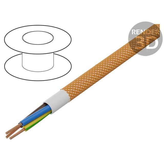 ESPE Wire; H03VV-F,OMY; 3G0.75mm2