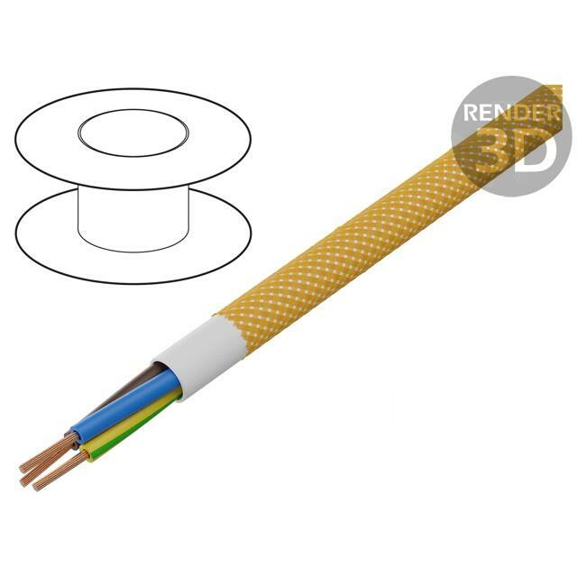 ESPE Wire; H03VV-F,OMY; 3G0.75mm2