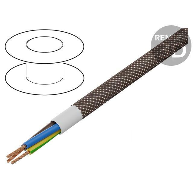 ESPE Wire; H03VV-F,OMY; 3G0.75mm2