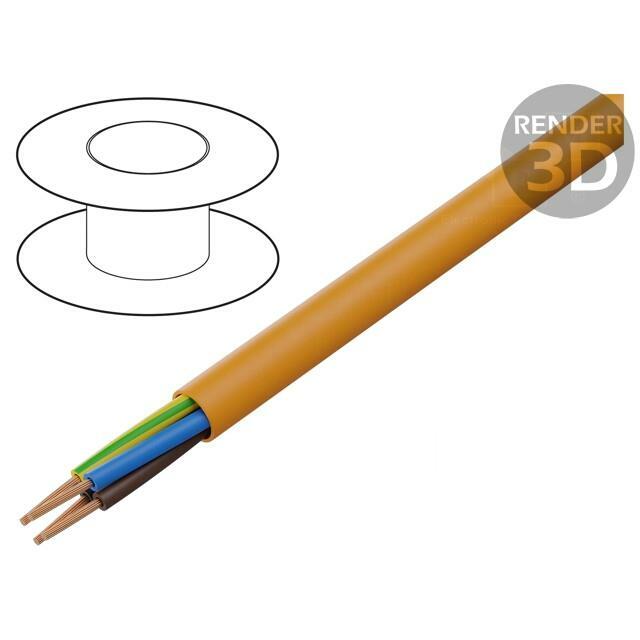 HELU Wire; H05BQ-F; 4G0.75mm2; unshielded