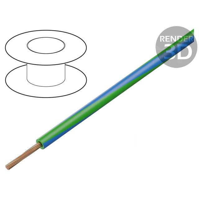 BQ CABLE Wire; H05V-K,LgY; stranded