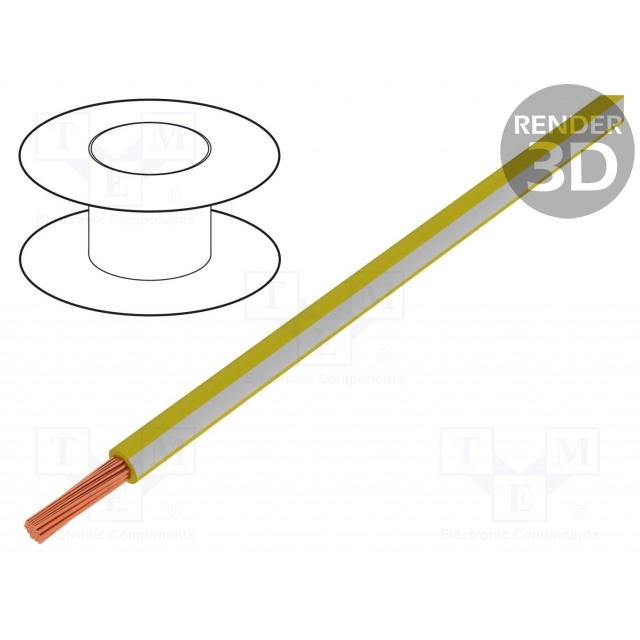 BQ CABLE Wire; H05V-K,LgY; stranded