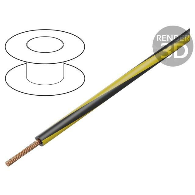 BQ CABLE Wire; H05V-K,LgY; stranded