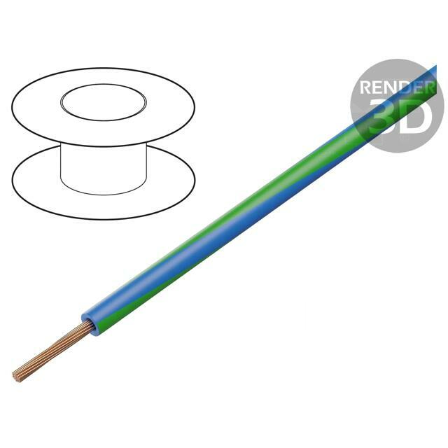BQ CABLE Wire; H05V-K,LgY; stranded
