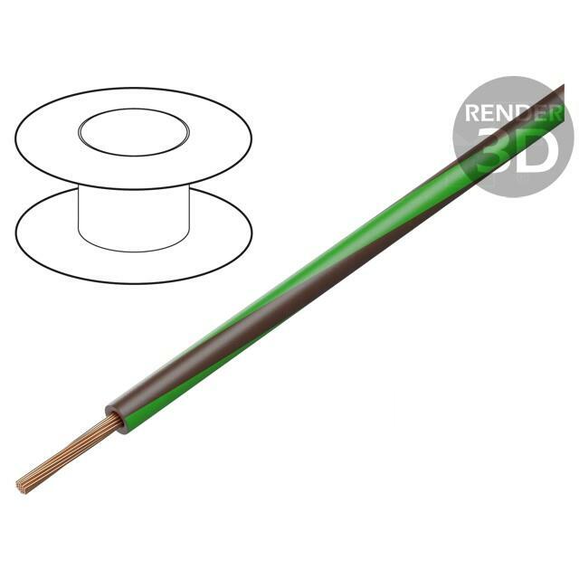 BQ CABLE Wire; H05V-K,LgY; stranded