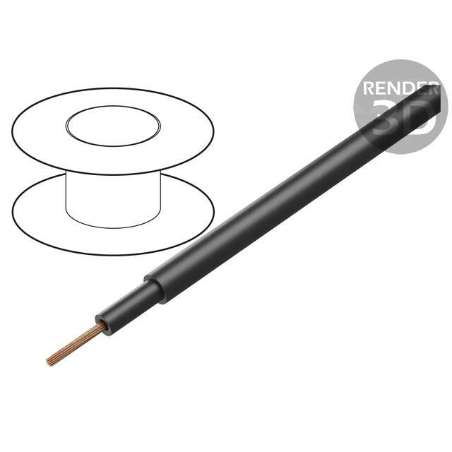 LAPP Wire; H07RN-F; 1x6mm2; round; stranded