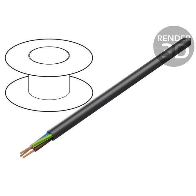 LAPP Wire; H07RN-F; 3G1mm2; round; stranded