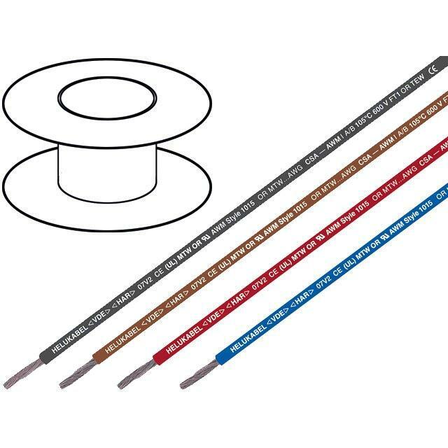HELU Wire; H07V2-K; stranded; Cu; 6mm2