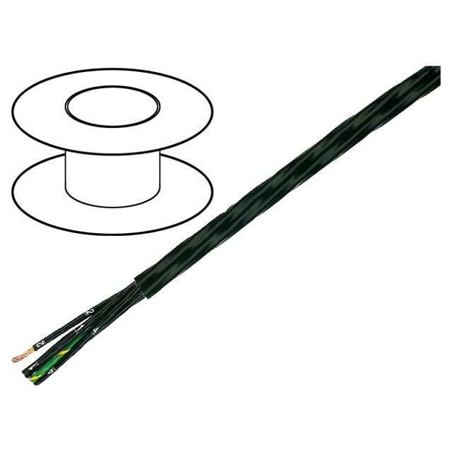 Wire; HELUFLON® FEP-6Y; 4G0.5mm2; stranded