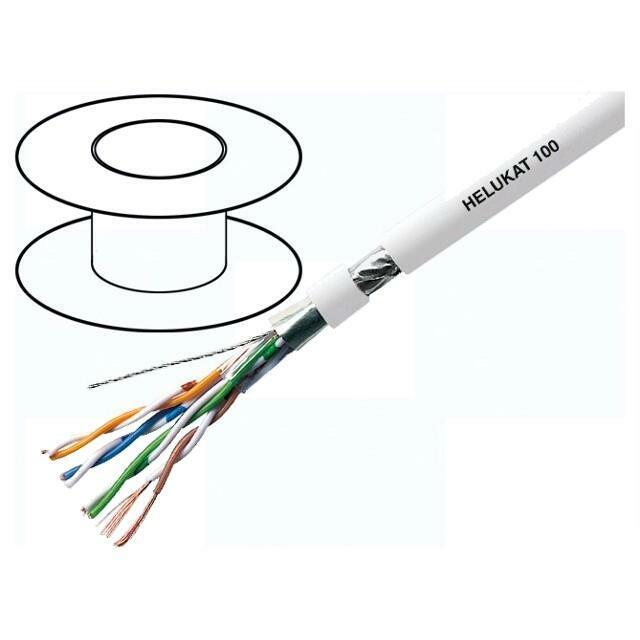 Wire; HELUKAT® 100; F/UTP; Cat 5e
