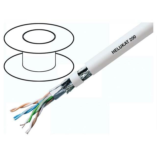 Wire; HELUKAT® 200; SF/UTP; Cat 5e