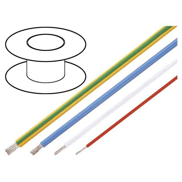 Wire; HELUTHERM® 145; 1x0.34mm2; stranded