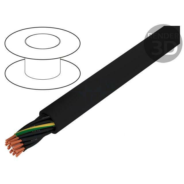 HELU Wire; JZ-500-BK; JZ; 18G2.5mm2
