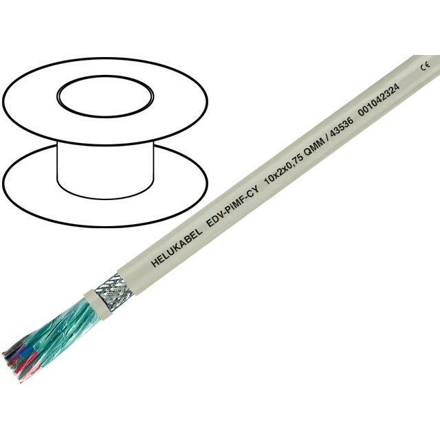 HELU Wire; Li-2Y-CY-PIMF; 2x2x0.5mm2; PVC