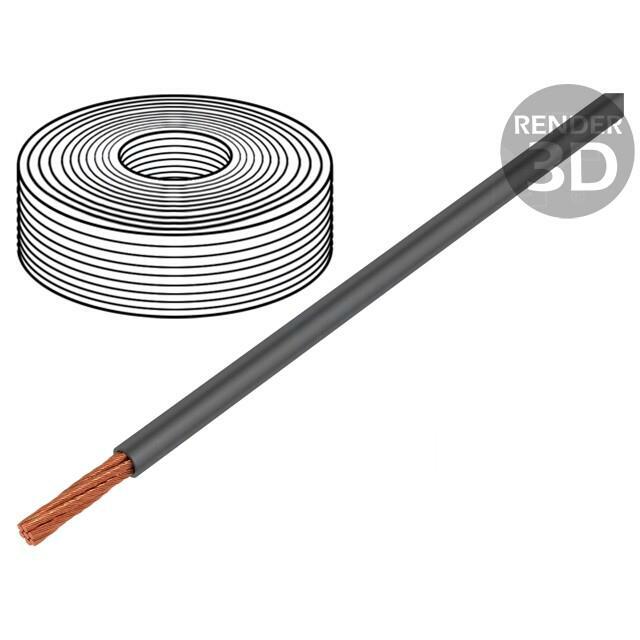 HELU Wire; LifY; 1x0.75mm2; stranded