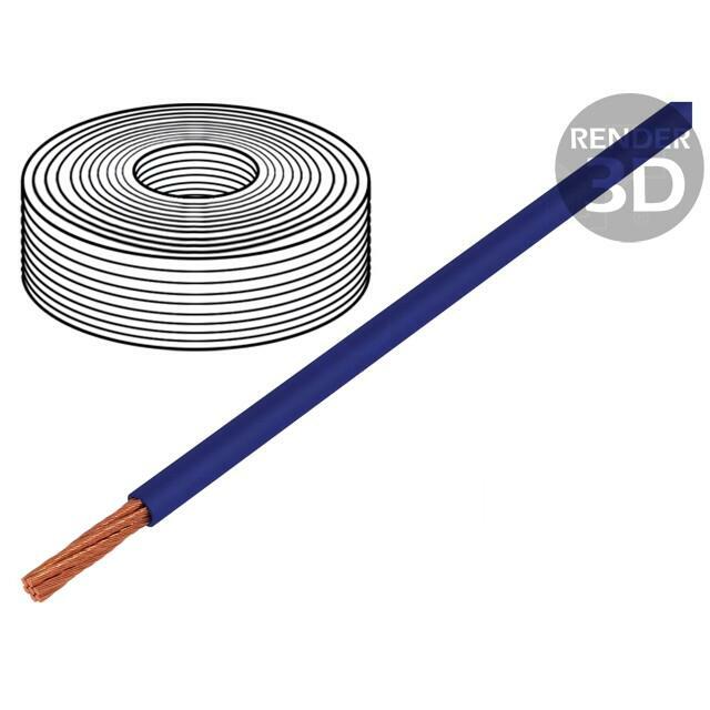 HELU Wire; LifY; 1x2.5mm2; stranded