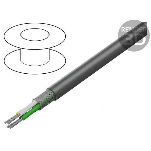 LAPP Wire; LiYCY A; 4x26AWG; shielded