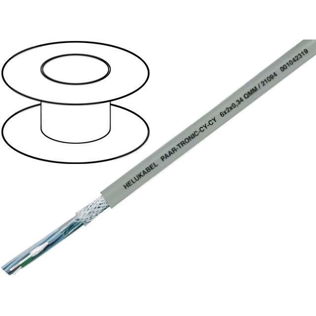 HELU Wire; LiYCY-CY; PAAR-TRONIC-CY; 2x2x0.5mm2