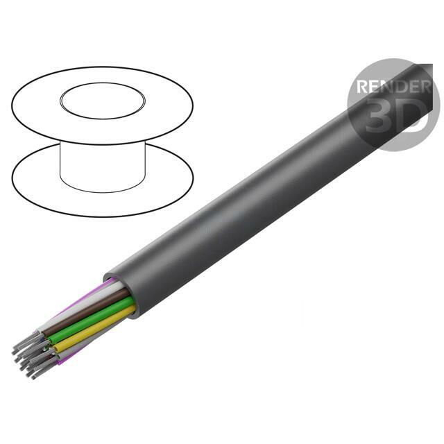 LAPP Wire; LiYY A; 16x22AWG; unshielded