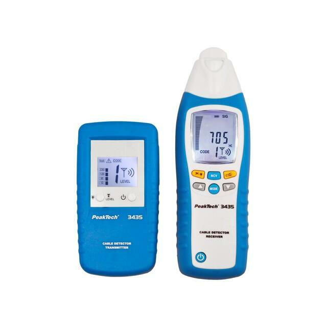 PEAKTECH Wire localizer; LCD; 12÷400VAC,12÷400VDC