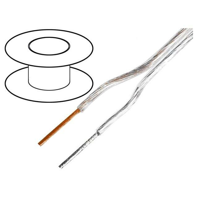 TASKER Wire: loudspeaker cable; 2x0.75mm2