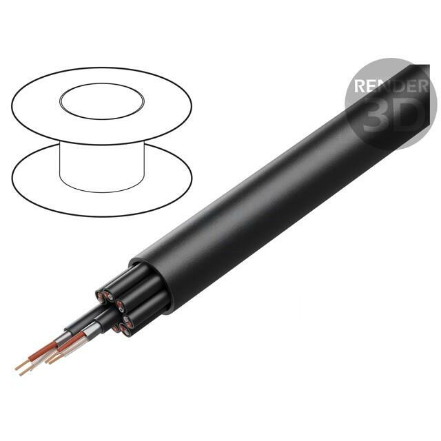 Wire: loudspeaker cable; BiTsound®; 2x2x0.21mm2
