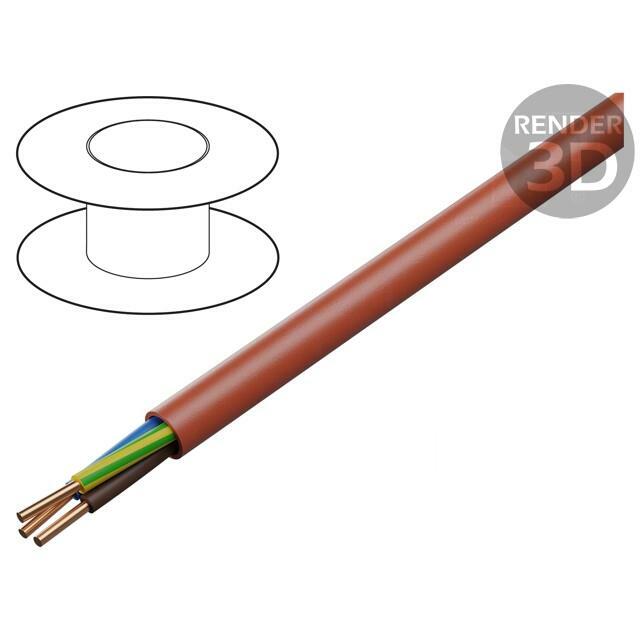 TECHNOKABEL Wire: mains; HDGs; 3G4mm2; Insulation: