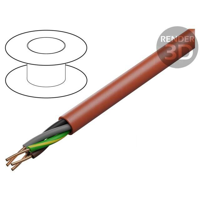 TECHNOKABEL Wire: mains; HDGs; 4G1mm2; Insulation: