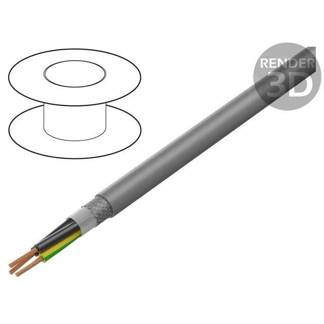 HELU Wire; MEGAFLEX®500; 3G1mm2; unshielded; 300V