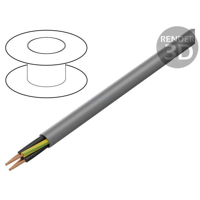 HELU Wire; MEGAFLEX®500; 4G0.5mm2; unshielded