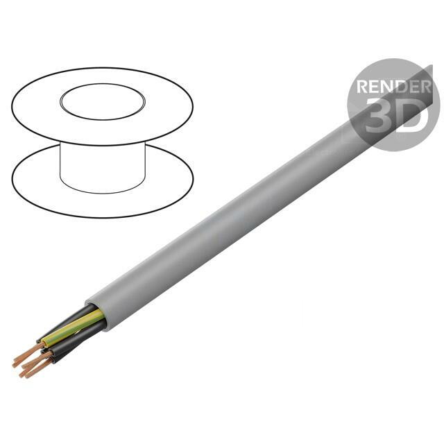 HELU Wire; MEGAFLEX®500; 5G0.75mm2; unshielded