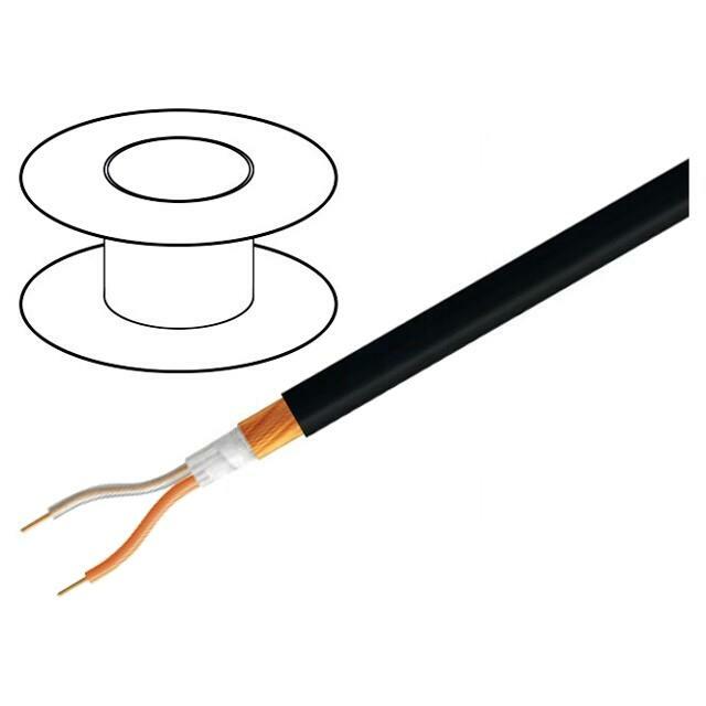 TASKER Wire: microphone cable; 2x0.25mm2