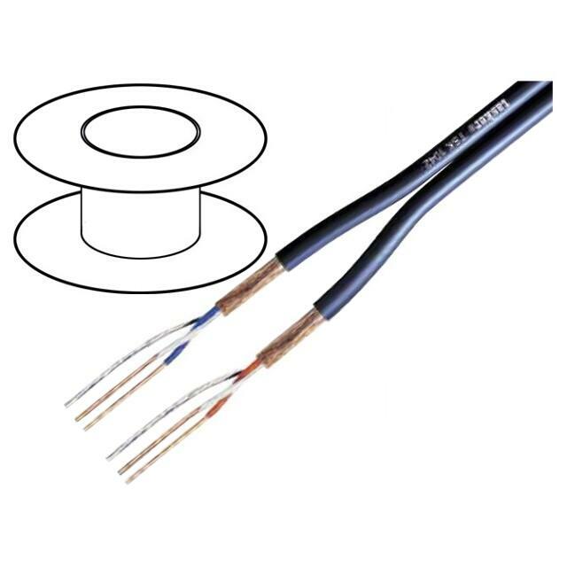 TASKER Wire: microphone cable; 2x2x0.22mm2