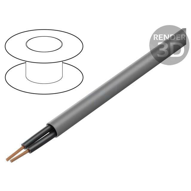 LAPP Wire; ÖLFLEX® 150; H05VV5-F; 2x1mm2